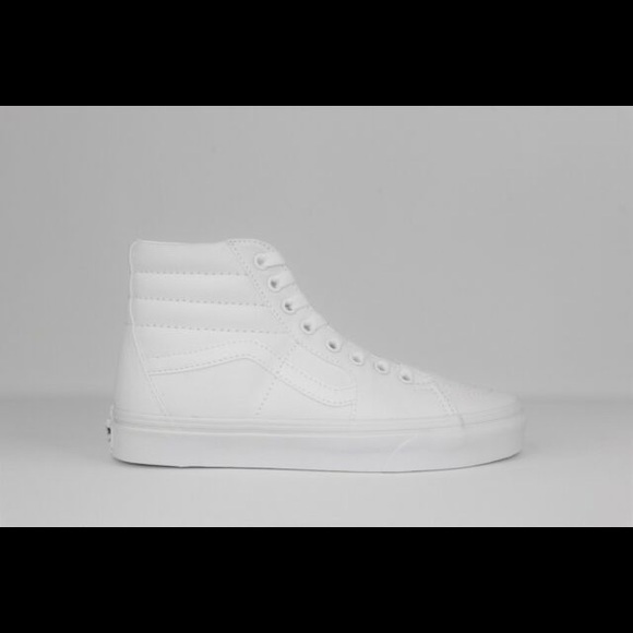 all white van shoes